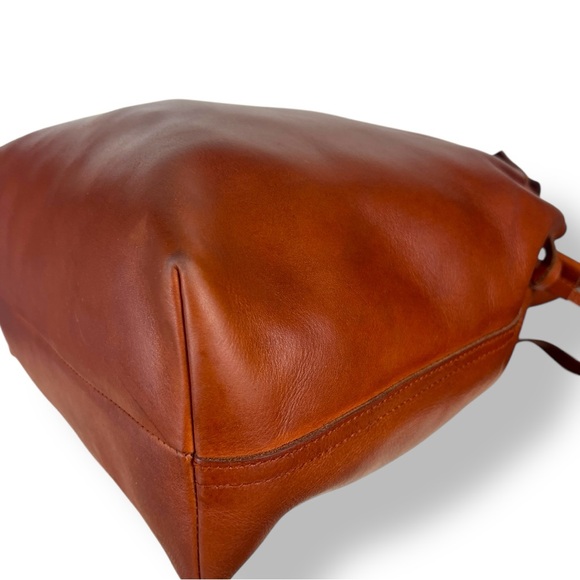 Madewell Leather Transport Drawstring Tote - Picture 9 of 12